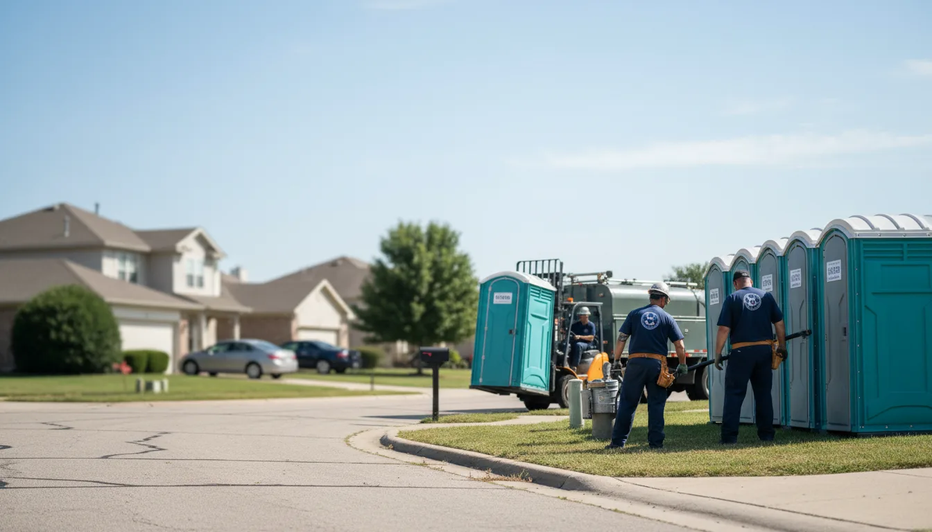 Porta Potty Rental in Mounds, OK near me
